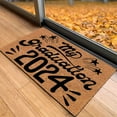 front door mat 2024 graduate funny doormat for outdoor 40x60cm