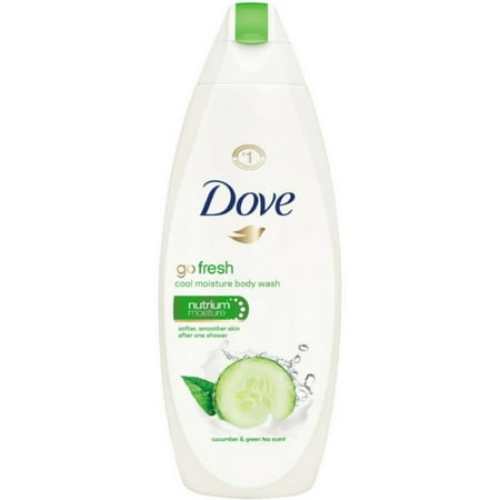 Dove Go Fresh Body Wash, Cool Moisture, Cucumber & Green Tea 12