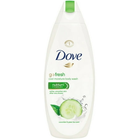 - Dove Go Fresh Body Wash, Cool Moisture, Cucumber & Green Tea 12 oz
