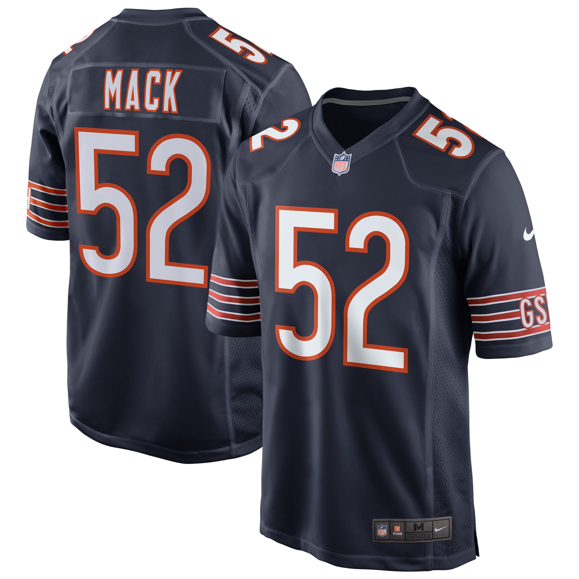 Khalil Mack Chicago Bears Nike Game 