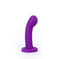 thumbnail image 2 of DUO - Curved &amp; Rounded Dildo-Black, 2 of 4