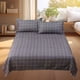 thumbnail image 1 of Juego de cama de 3 piezas para todas las estaciones: edredón tamaño matrimonial con fundas de almohada, microfibra de poliéster, resistente al encogimiento y a la decoloración, multicolor, 120 x 238, 1 of 6