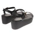 thumbnail image 3 of Sandalias Dalia color negro con plataforma 23.5 Dorothy Gaynor Sandalias Dalia color negro con plataforma 23.5, 3 of 6