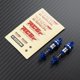 thumbnail image 3 of Tholdsy RCGOFFLOW Amortiguador de impacto frontal roscado de aleación de aluminio Amortiguador de impacto frontal Rc para 1/16 Rc Amortiguador Kits de construcción modelo Azul oscuro, 3 of 5
