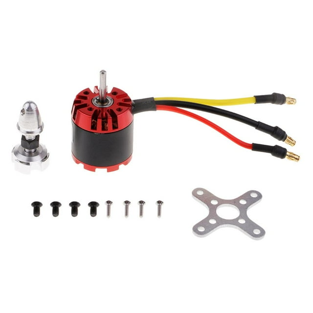 Eléctrica de Motor Sin Escobillas 1000KV 1300KV para Pieza de Bricolaje Aiplane Hugo