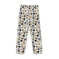 thumbnail image 6 of Balery Cute Cats print Men's Pajama Pants,Ultra Lightweight Pjs,Lounge Pant-Medium, 6 of 9