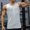 White, variant on ZZwxWA Knitted Tank Tops for Men Button Down Deep V Neck Casual Workout Gym Shirt Holiday