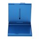 thumbnail image 5 of Estuche para cigarrillos de metal con soporte de aluminio, doble cara, resistente al agua. Azul, 5 of 7