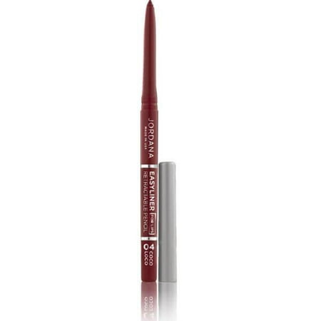 Jordana Easyliner Retractable Pencil for Lips, Rock N' Rose EL-08 - 0.009