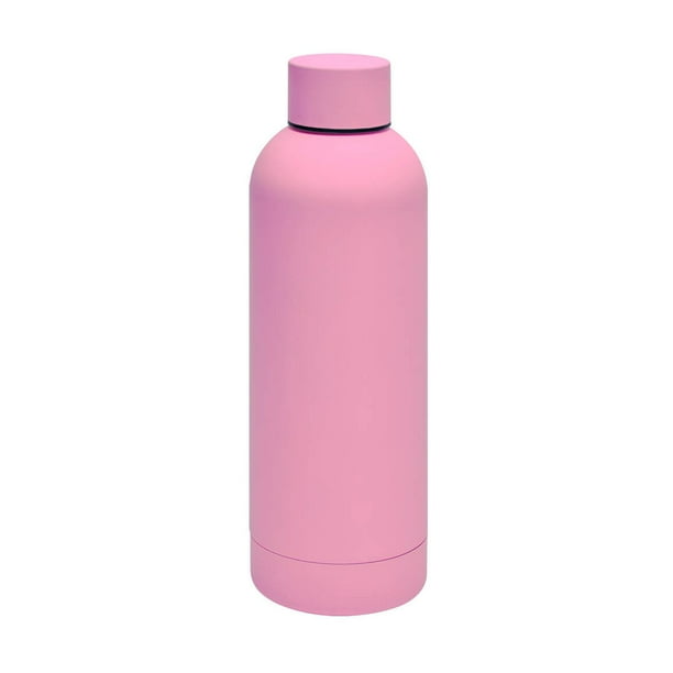 Termo rubber elegante, promocional, merchandising - Termo samt rosa 7 x 23