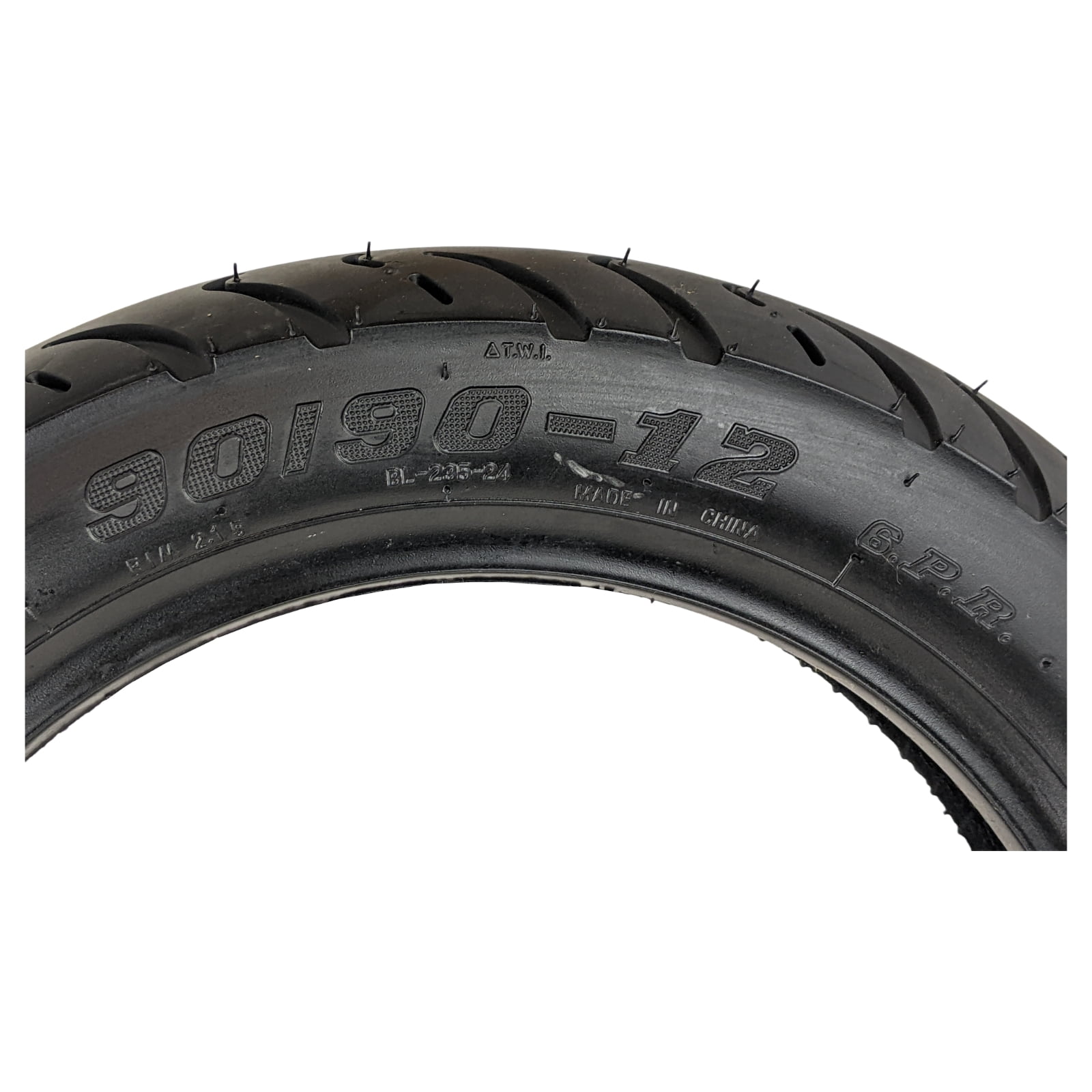 90/70-12 Tire For Scooter - Front/Rear - 90 70 12, Position