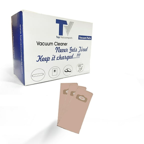 Replacement Part For TVP Style 1 Tradition Upright Vacuum Cleaner 3pk Paper Bags // 190679S