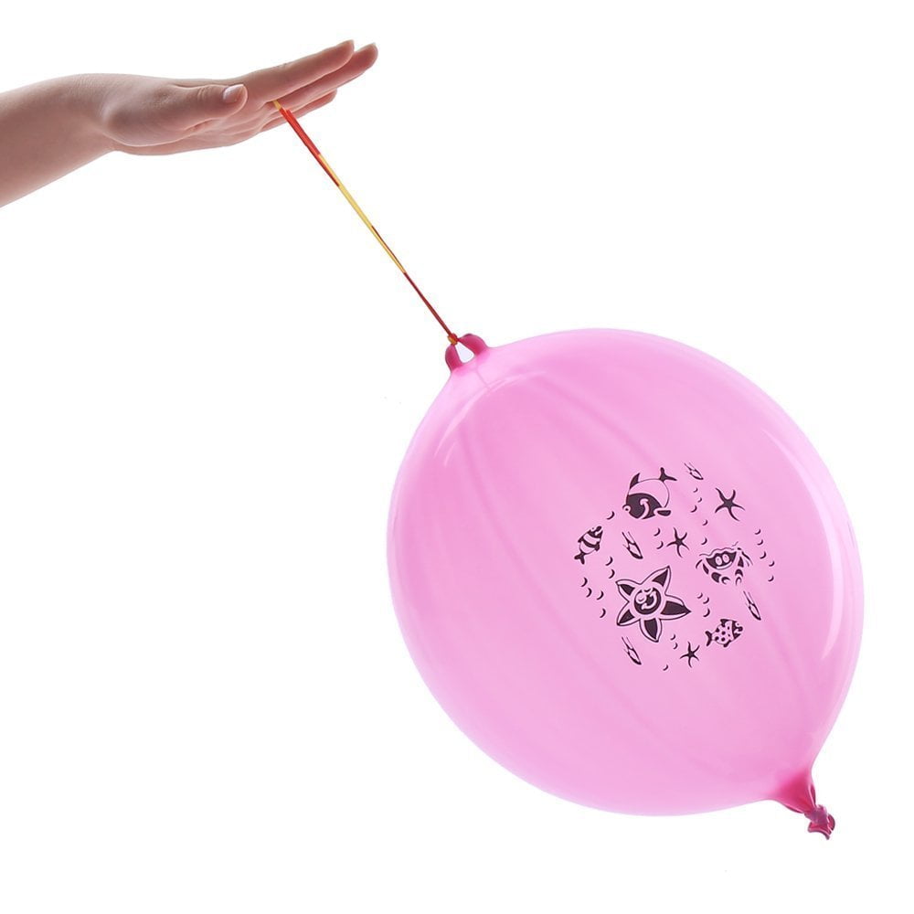 Balloon with sale rubber band toy