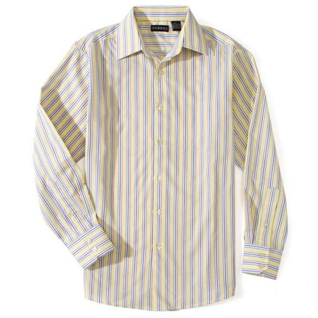 George - Men's Continental Stripe Poplin Shirt