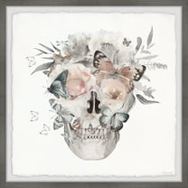 Marmont Hill Flowers Grow Out Framed Painting Print