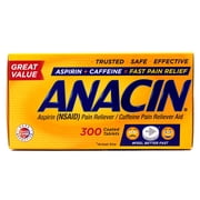 Anacin Tablets 300 Tablets (Pack of 2)