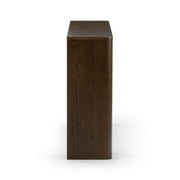 Plank+Beam 56 Solid Wood Console Table, Conture Rounded Edge Sofa Table, Narrow Entryway Table, Console Tables for Entryway, Walnut