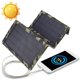 thumbnail image 3 of Bolsa de carga del tablero del cargador del panel solar plegable portátil de 12W para acampar al aire libre del banco de energía del teléfono, 3 of 10