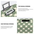 thumbnail image 5 of Haiem Daisy Plaid Green Luggage Cover Printed Suitcase Covers for Luggage Elastic Washable Suitcase Protector Fits 18-32 Inch Luggage-Small, 5 of 9