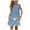 Z508-Bleu, variante sur PMVFHDE Tenue d'Été pour Filles Mode Filles Mignonne Printemps et Été Imprimée Col Rond Sans Manches Robe Décontractée (3),Blanc,7-8