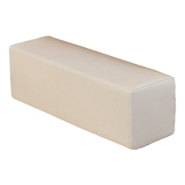 Almohada para reposabrazos lateral con funda de almohada extraíble Almohada para apoyar el codo Reposabrazos para Beige