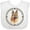 AA-White, variant on Inktastic German Shepherd Dog Art Gift Boys or Girls Baby Bib