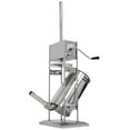 thumbnail image 3 of Stainless Steel Commercial Sausage Stuffer,Dual Speed Vertical Sausage Maker 25LB/12L, Meat Filler with 4 Stuffing Tubes,, 3 of 10