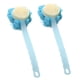 thumbnail image 1 of 2 cepillos de baño con mango largo para frotar la espalda, cepillo de baño con forma de flor para adultos, cepillo de baño de pelo suave, 1 of 6