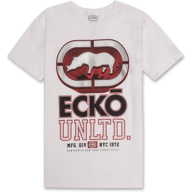 Ecko Unltd. Ecko Unltd. Mens Shirt Graphic Tee Shirts Active Crewneck