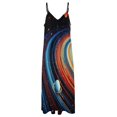 thumbnail image 3 of Galaxy Star Outer Space Design Sleeveless Dress Woman Fashion Long Dresses Women's Summer Suit Dress 2025, 3 of 6