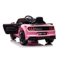 thumbnail image 5 of Mustang Style Ride On 12V Battery & Hydraulics | Leather Seat & Rubber Tires Remote Control, 5 of 5