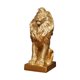 thumbnail image 4 of Estatua de león de resina, centro de mesa, escultura de león moderna, coleccionable, tallada a mano Asiento, 4 of 9