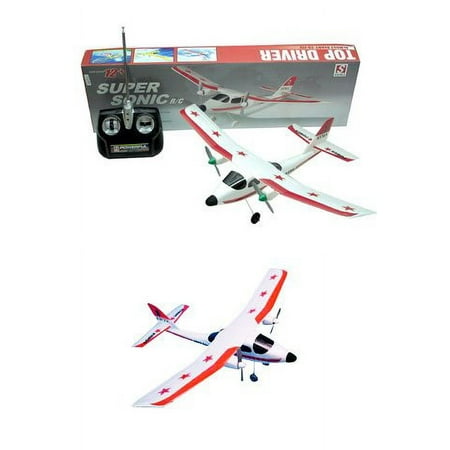 2-Channel RC Super Sonic Radio Control Airplane