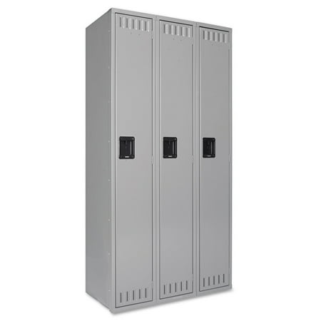 Tennsco LOCKER,3WIDE,1TIER,72H,GY STS-121872-C-MGY