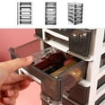thumbnail image 4 of Gymnture Drawer Storage Cabinet Multi-layer Plastic Organizer for Home Office, 4 of 10