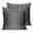 Black, variant on 26x26 Pillow Covers Set of 2, Black Grey Throw Pillow Covers Decorative Couch Cushion Case, Modern Abstract Diamond Luxury Gradient Microfiber Square Pillowcases for Bedroom Car Living Room
