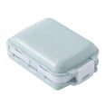 thumbnail image 2 of 3PCS Three-layer Small Pill Box Wheat Straw Environmentally Friendly Sealed Container Non-toxic Portable Mini Drug Dispenser Storage Box, 2 of 4