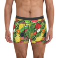 thumbnail image 2 of Bingfone Fruits Vegetables And Berries Men's Underwear - Casual Stretch Boxer Briefs-X-Large, 2 of 7