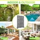 thumbnail image 2 of Yeshouse Biombo de acero galvanizado de alta resistencia, panel de cerca de 183 x 119 cm, divisor decorativo resistente a la intemperie y enrejado para plantas, ideal para patio y jardín, 2 of 8