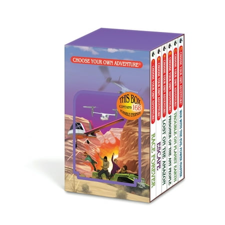 6-Book Box Set, No. 2 Choose Your Own Adventure Classic 7-12: : Box Set Containing: Race Forever Escape Lost on the Amazon Prisoner of the Ant People (Paperback)