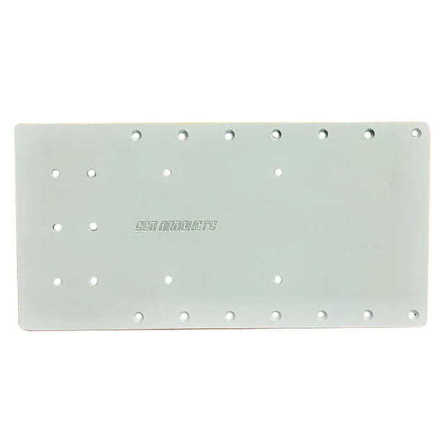 Placa de motor de arrastre, 20 soportes rectos para Minn Kota Quest