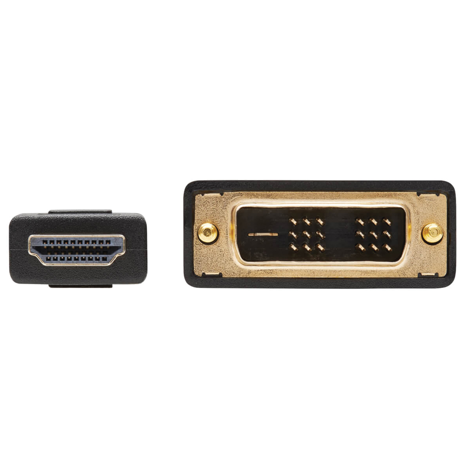 Tripp Lite HDMI to DVI Cable, Digital Monitor Adapter Cable (HDMI to DVI-D M/M), 1080P, 6-ft. (P566-006) - image 3 of 5