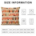 thumbnail image 5 of MLJA Retro Throw Pillow Cushion Cover, and Style Geometric Round Shaped Design with Warm Colors Print, Decorative Square Accent Pillow Case,, 5 of 5