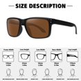 thumbnail image 3 of Gafas de Sol MEETSUN Polarizadas con Protección UV400 Paquete de 3, 3 of 7