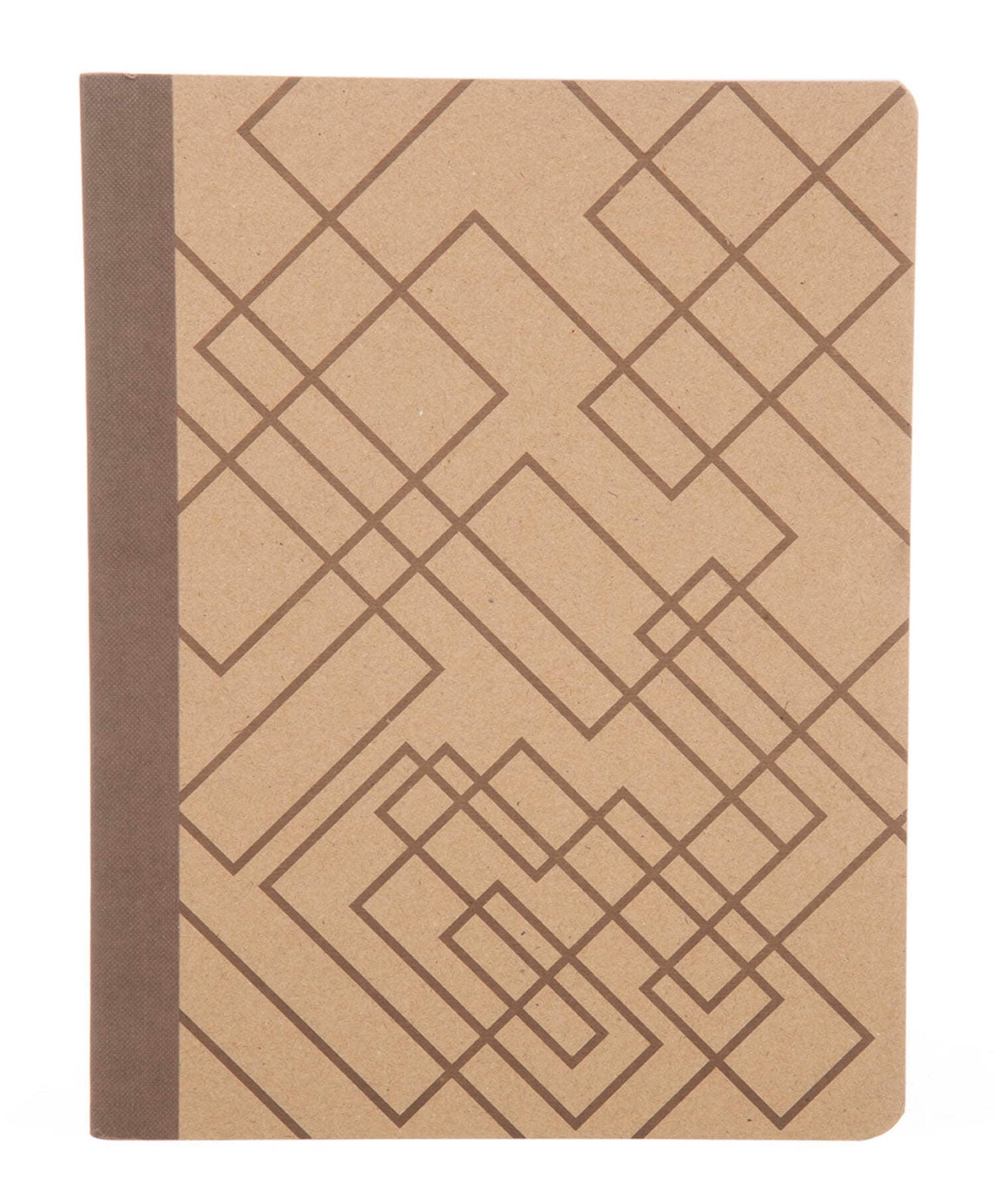 100% Recycled Kraft Composition Book (3 Pack) - Designs - 7.5in x 9.5in (07124)