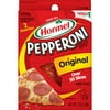 HORMEL, Beef - Pork Pepperoni, Pizza Topping, Gluten Free, Original, 3.5oz Plastic Package Pouch in Box