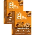 thumbnail image 1 of Brain and Body Plant Protein Bars - Lemon Blueberry - 12-Count Low Carb - Gluten Free, High Fiber, Vegan Snacks - Low Sugar Meal Replacement, 1 of 5