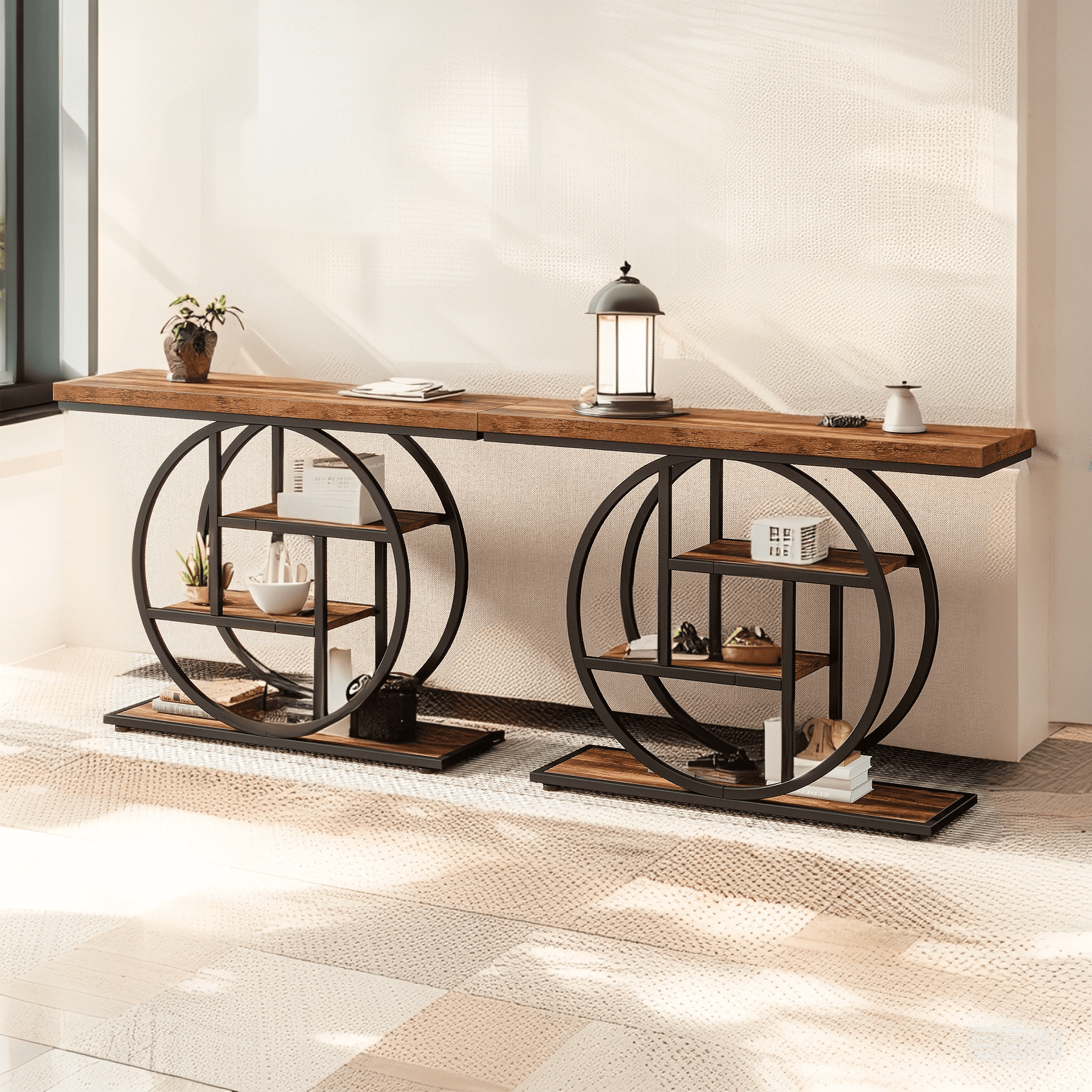MAYEERTY Versatile Accent Console Table for Living Room, Entryway & Hallway Display