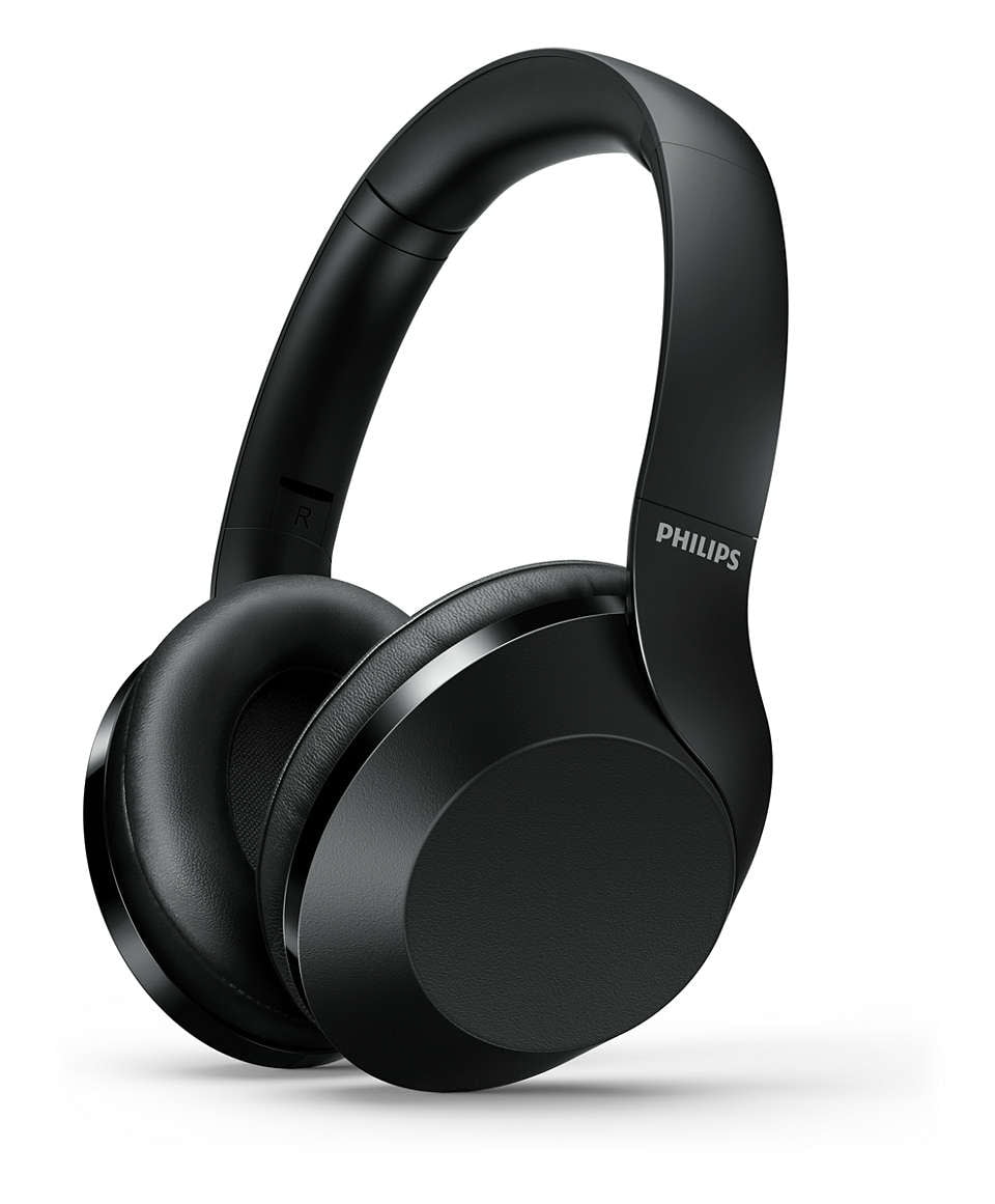 Deter argument Schuur Philips PH802 Over-Ear Wireless Bluetooth Headphones with Echo Cancellation  and up to 30 hours of playtime, Black - Walmart.com