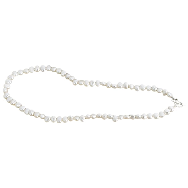 Collar de perlas Sonducket con detalle de cuentas para mujer joyería estilo vintage blanco 45cm